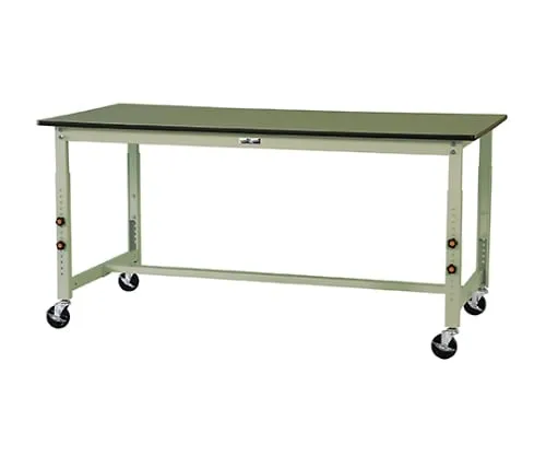 61-3755-96 Work Table 300 Series Height Adjustment Type Mobile SWRAC-660-GG