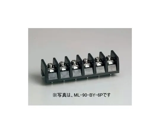 63-3129-79 Penetrating Terminal Block 4 Screws with 250 V -10 A square washers for printed circuit boards ML-90-BY-4P