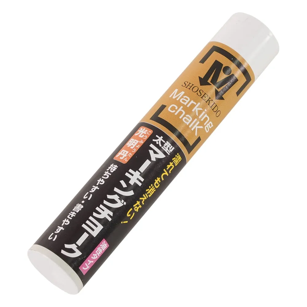 3-7215-01 Thick Type Marking Chalk White 1 Piece S30021