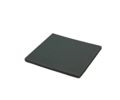 61-7407-81 Polyethylene 5 x 100 Millimeters Square Gray CS5-10-1