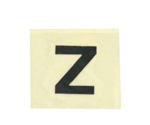 61-7398-17 Character Seal Black Z 15mm CL15B-Z