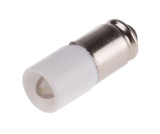 63-4585-02 LED Reflector Bulb, Midget Groove, White, Single Chip, 6mm dia., 12V ac/dc 203-587