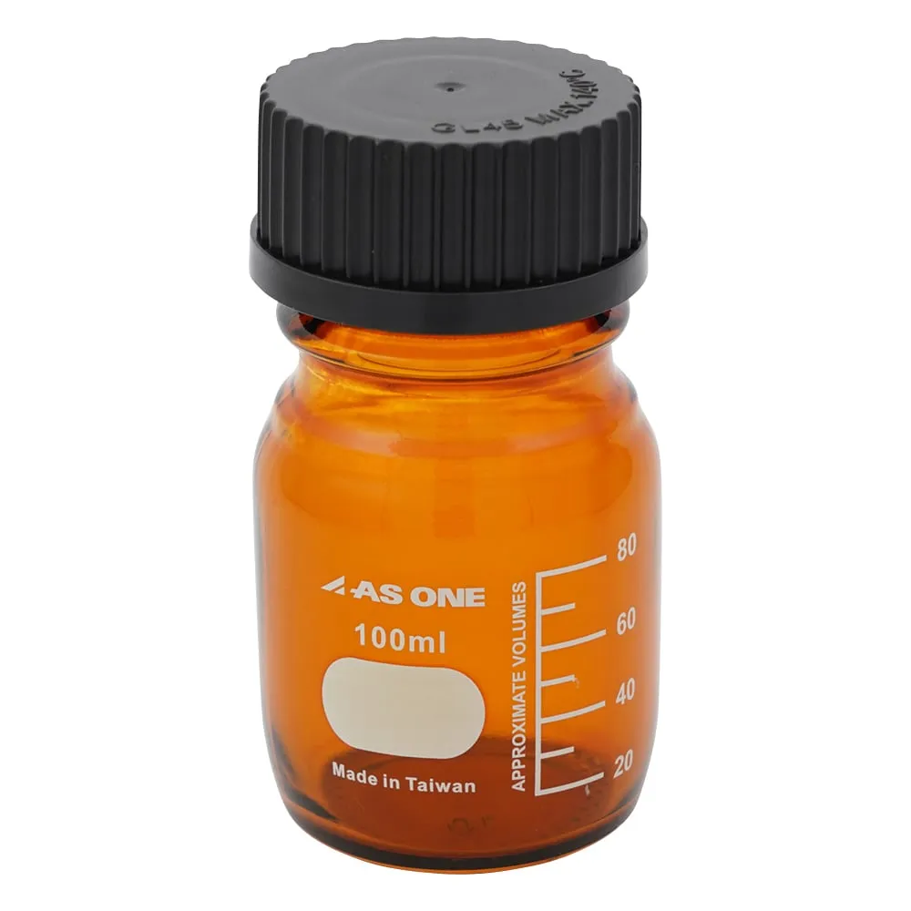 4-934-01 Glass Bottle NEO Dark Brown 100mL -