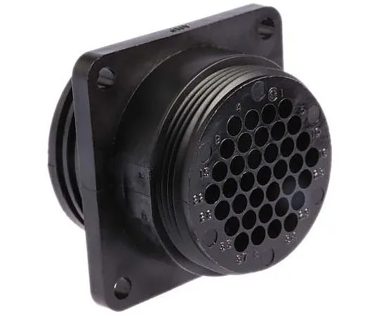 63-4607-35 Round Connector Contact Contact Male 37 Pole Receptacle 206151-1