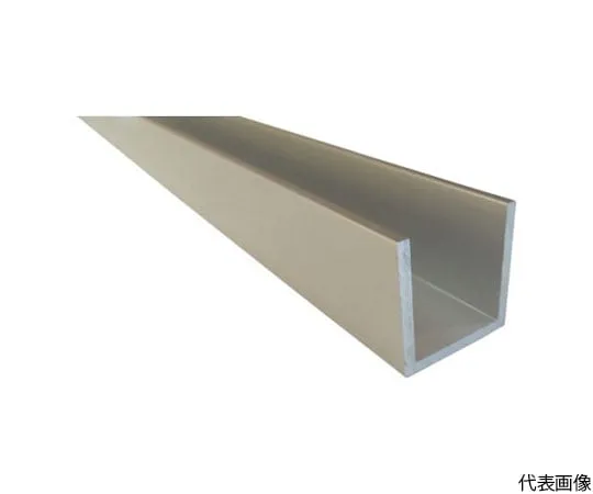 64-5008-69　［Discontinued］Aluminum Channel 25 x 25 x 2.0 Silver 3.65 m　FE103SS