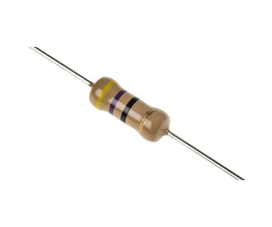 63-4566-37 Carbon Coated Resistor CFR100 Series 47 Ohm 1 W +/- 5% CFR100J47R