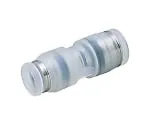 61-7646-99 Tube Fitting PP Different Diameter Union Straight φ6-φ4 Clean Package PPG6-4-C