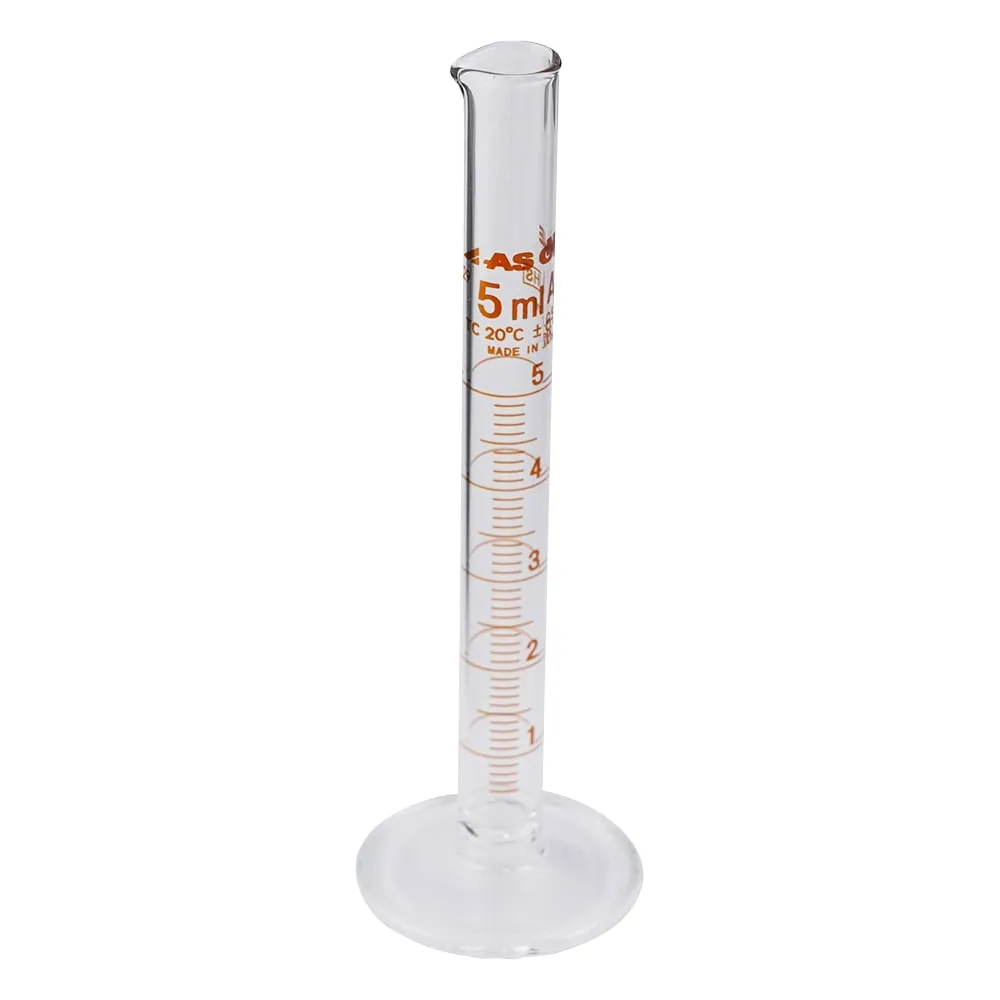 1-8562-01-56 Graduated Cylinder High Precision 5 mL with English Calibration Certificate
