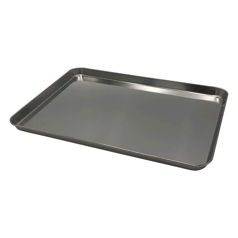 4-5309-09 Square Stainless Steel Tray 17” 437 x 322 x 21mm 17
