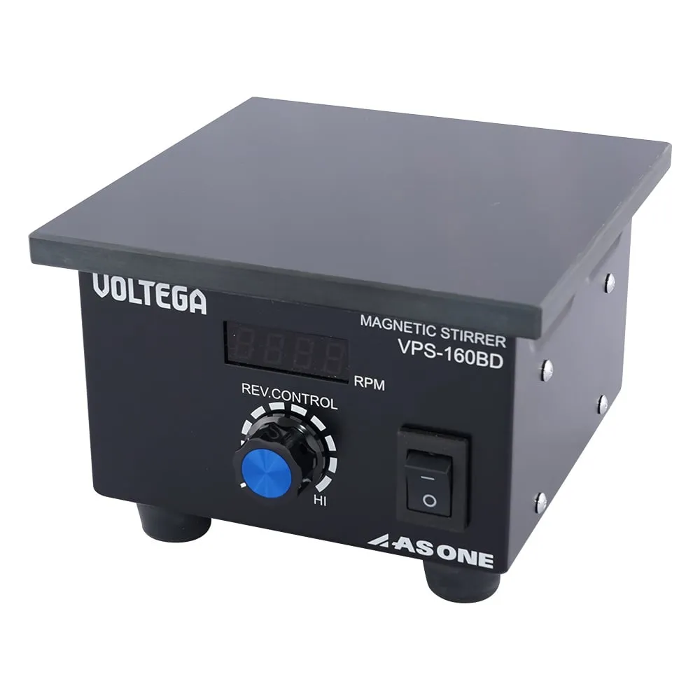 3-6757-01-22 VOLTEGA Power Stirrer (Phenolic Resin) Digital Type 160 x 160 mm with Pre-shipment Inspection Certificate VPS-160BD