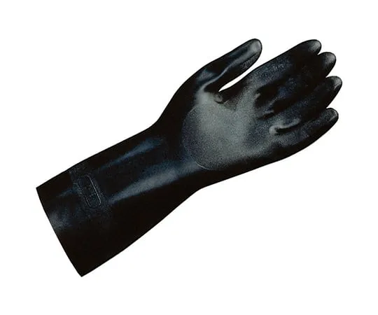 4-833-01 Neoprene Rubber Gloves (Non-Slip Type) L 310mm -