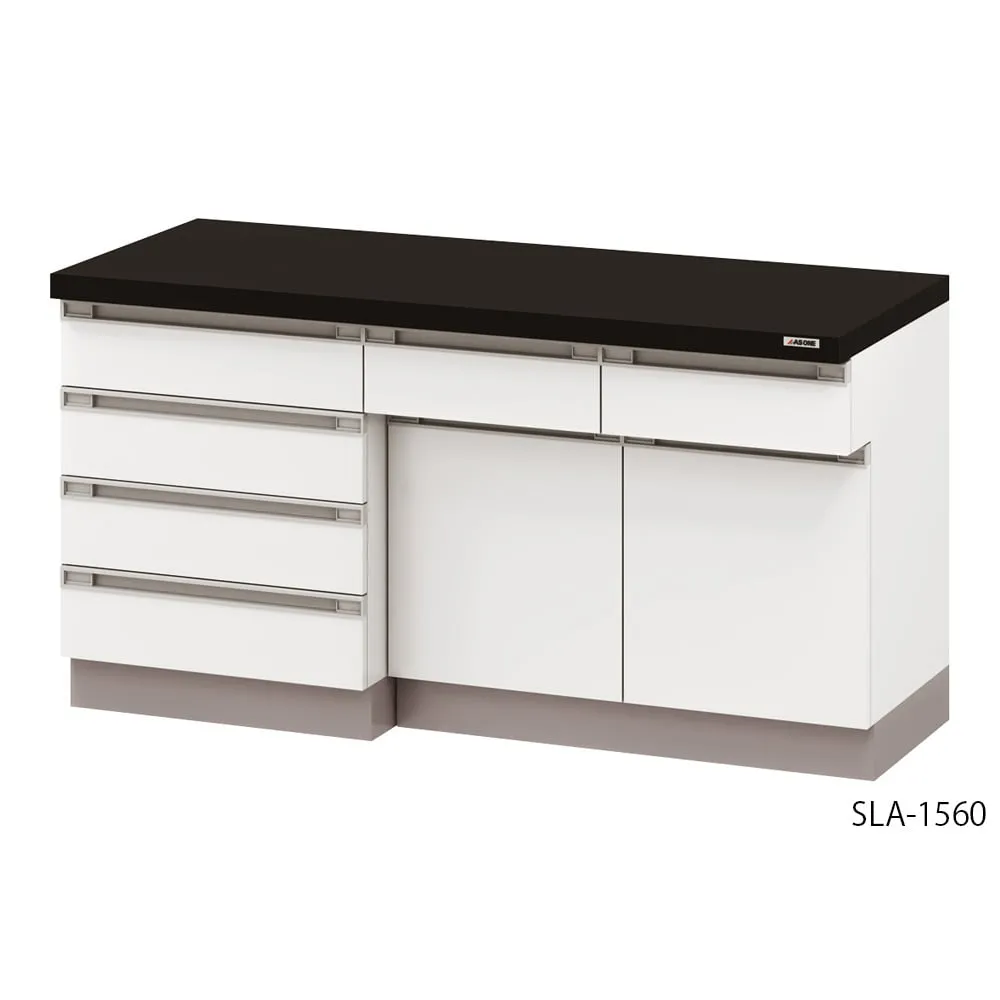 4-5563-01 Side Laboratory Table (Wooden Type, With Mark) 1200 x 600 x 800 mm SLA-1260