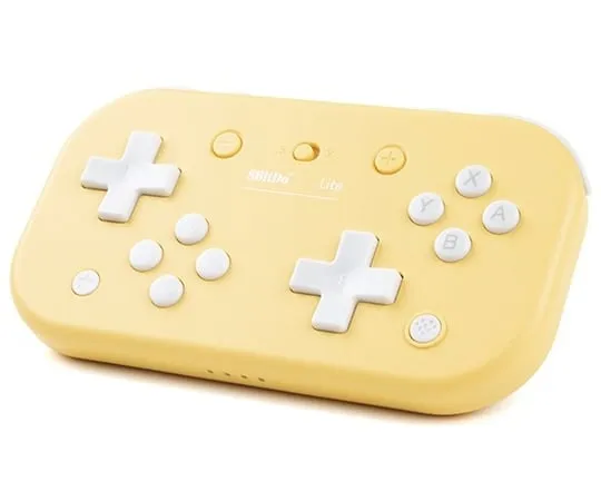 67-0429-28　［Discontinued］8BitDo Lite Bluetooth Gamepad - Yellow　WIG-17265