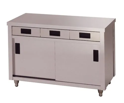 61-4434-79 Storage with Stainless Steel Single-Sided Drawer 600 x 450 x 800 ACO-600K
