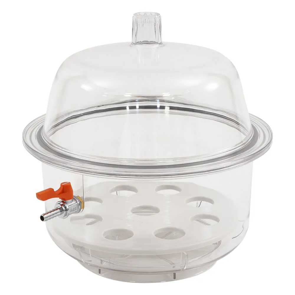 1-066-21 Vacuum Polyca Desiccator 9L with Hook 240