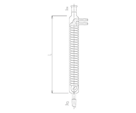 64-5088-02 Quartz DimFunnel Cooler 200 mm 1330-200