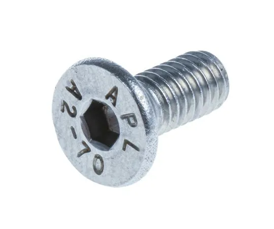 63-4578-72 RS PRO M4 x 10mm Hex Socket Countersunk Screw Plain Stainless Steel 171-815