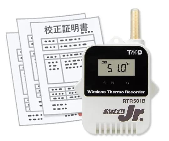 1-3520-11-20 Wireless Data Logger Temperature 1 Ch (Built-in) Ondodori RTR 500 B Series Remote Device Calibration Certaificate RTR501B