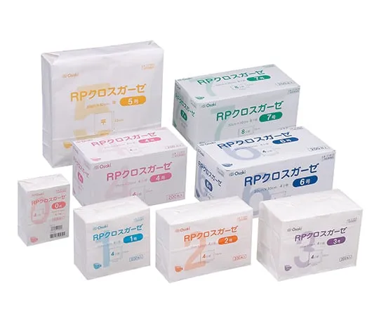 61-7355-78 Rp Cross Gauze No. 7 30 Cm x 30 Cm 8 Folded 200 Sheets 21803