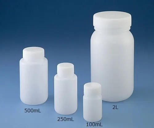 15-1301-55 J Bottle Round Type Wide-Mouth 50mL Sterilized 500 Pcs 1513-01