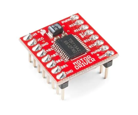 64-5660-19 Dual Motor Driver Board with TB6612FNG ROB-14450