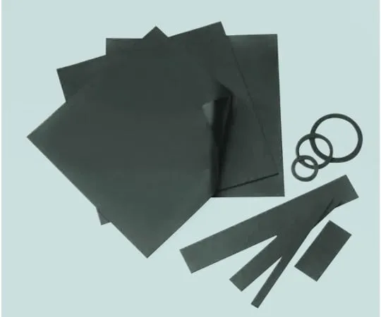 63-2500-57　［Discontinued］CNT Dispersed Conductive Silicon Rubber 1 Set (12 Pieces)　E12S10CNT-100X100