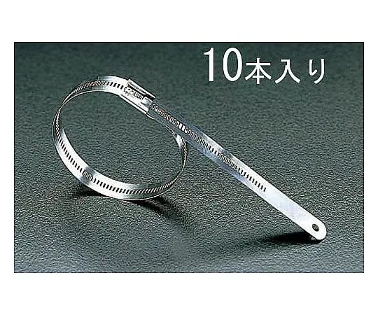 78-0149-79　Tying Band (316 Stainless Steel) 6.9 x 150mm Maximum Diameter; 39mm [10Pcs]　EA463FA-1