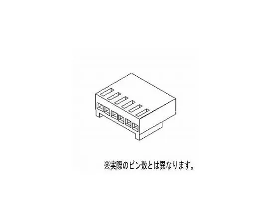 63-3133-83 Housing Poles for 2.5 mm Pitch Wire to Board 2 (10 pieces) 5051-02*10