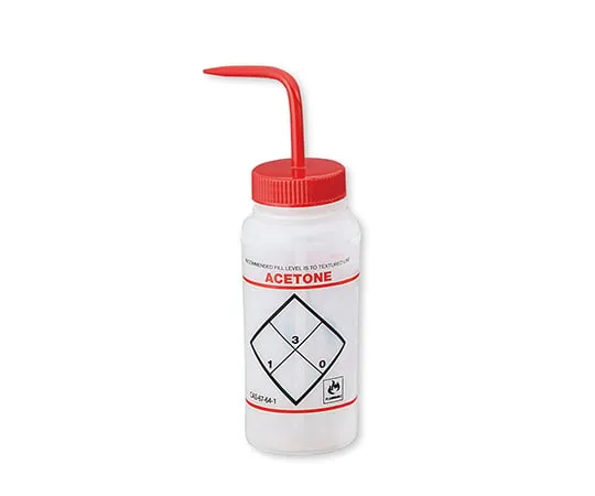 1-8542-01 Washing Bottle with Label Acetone 11646-0622