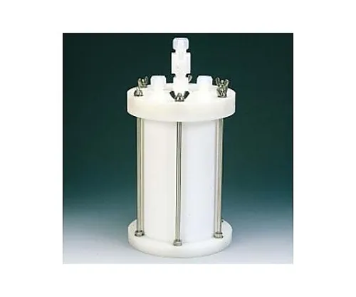 61-3531-46 Fluorocarbon Resin Reaction Cylindrical Container B Type 2000cc NR0119-01