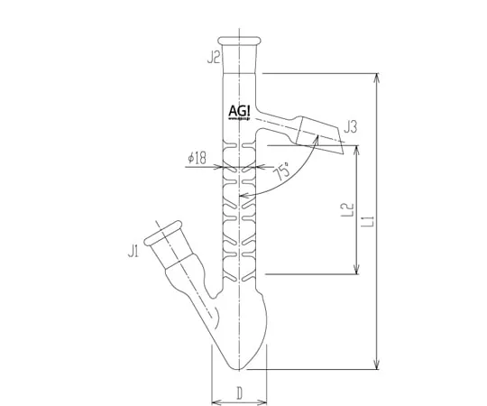 65-1838-77 Semi-Micro Vigrew Tube Fractionator 10 mL 2742-10-1M
