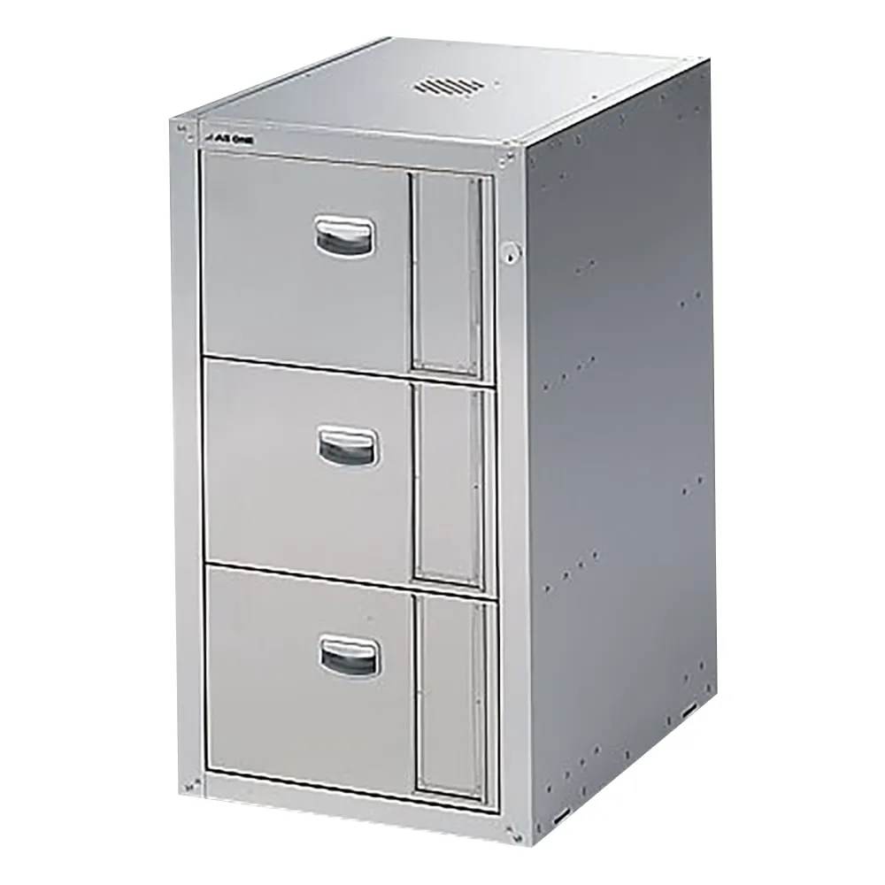 1-5942-01 Safety Cabinet (3-Stage Drawer Type) 455 x 600 x 800mm TU-3E