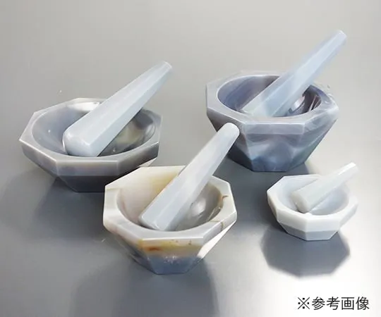 61-9631-62 Agate Mortar (Shallow Type) 1.5mL C-1