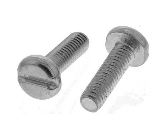63-4647-50 RS PRO, M3.5 Pan Head, 12mm Steel Slot Bright Zinc Plated 560-827