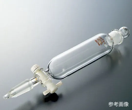 3-9617-01 Cylindrical Separatory Funnel (Teflon (R) Cock) 50mL Regular Sliding 2145/01/01