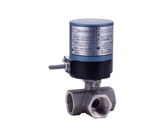 65-1885-61 Small Electric < EA Model/ON/OFF > SCS 14 A horizontal Three-Way Ball Valve (EA 100 UTNE) Nominal Diameter 15 mm EA100-UTNE15A
