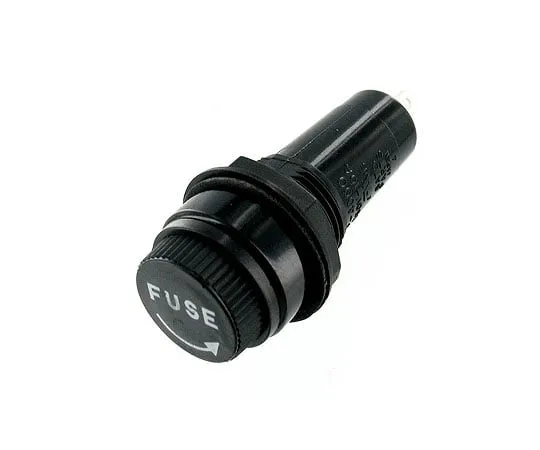63-3057-72 F*** Holder Anti-shock cap height: 6 mm 250 V -10 A Suitable size: phi 6.4 x 30 mm F-4000-B