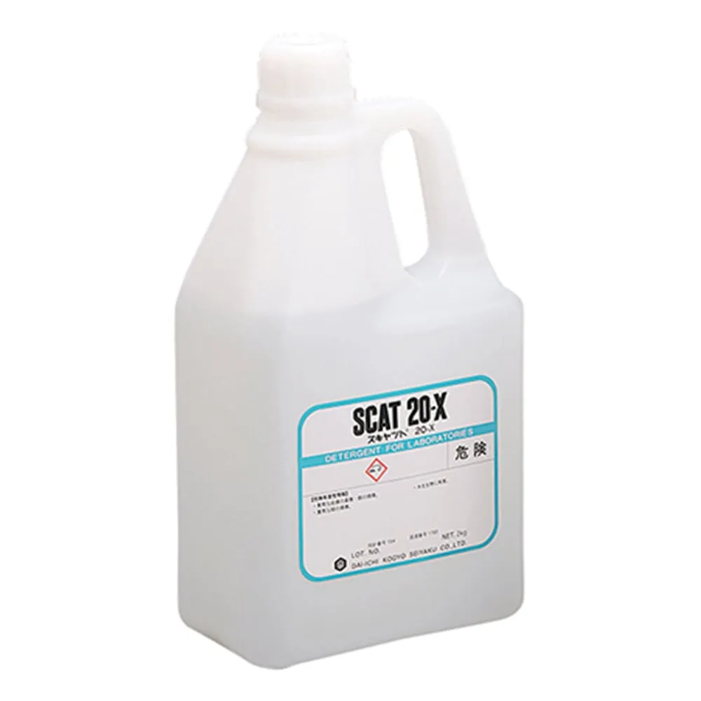 6-9603-01 Liquid Detergent SCAT(R) Alkaline 2kg 20X