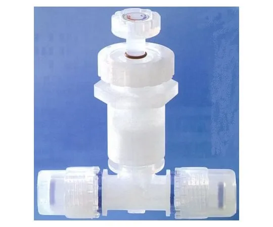 62-1061-37 Fluorocarbon Resin PFA Joint Needle Valve Horizontal Type JHAW-H2