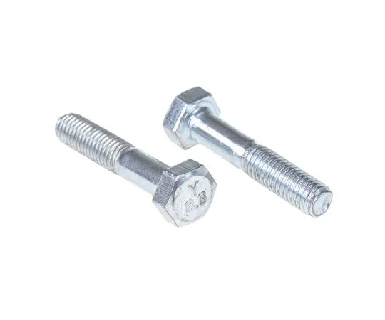 63-4599-23 Clear Passivated, Zinc Steel Hex Bolt, M8 x 40mm 279-593