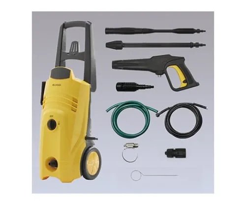 61-0418-83　［Discontinued］High-Pressure Cleaning Machine FIN-801E Yellow　558261/FIN-801E