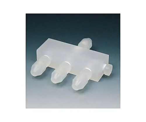 61-3529-81　［Out of stock］NEOFLONR (PCTFE) High Pressure Mini Distribution Holder 3 Distribution Per Time　NR0070-01