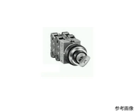 64-5602-10　［Discontinued］Selector Switch (Key Operated), Each Position Stopper/Contact 1 a -1 b　ASS2K11N