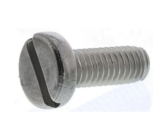 63-4581-97 RS PRO, M3 Pan Head, 8mm Stainless Steel Slot A4 316 Plain 189-305