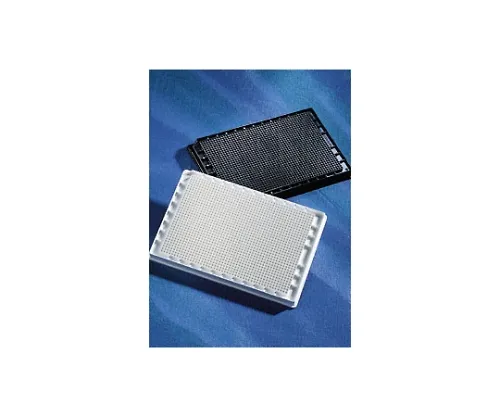 61-4689-28 1536 Well Plate Black Flat Bottom No Processing No Sterilization without Cover 3724