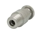 61-7634-75　［Discontinued］Stainless Steel (SUS316) Fitting Straight with Hexagonal Socket M5 x 0.8 Clean Package　SSOC4-M5-C