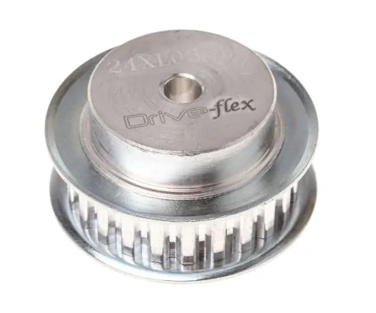 63-4580-92 RS PRO Timing Belt Pulley, Aluminium 9.53mm Belt Width x 5.08mm Pitch, 24 Tooth 182-795