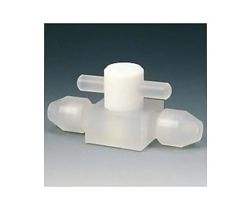 61-3529-17　［Out of stock］NEOFLONR (PCTFE) High Pressure Mini Two-Way Valve 2φ　NR0057-01