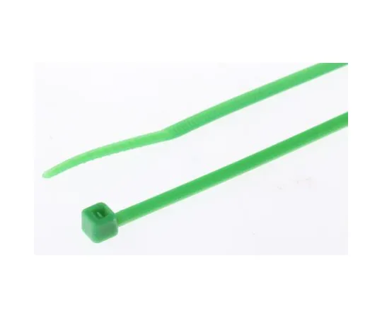 63-4592-48 RS PRO Green Cable Tie Nylon, 100mm x 2.5 mm 233-225