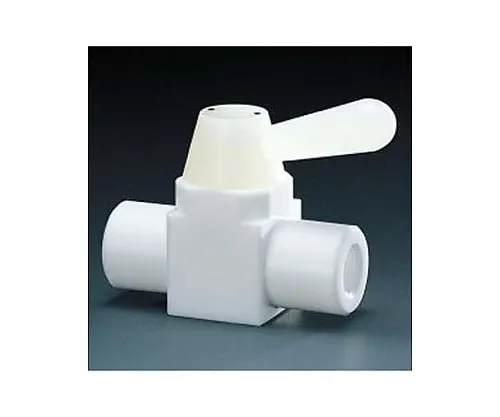 61-3527-11 Fluorocarbon Resin Two-Way Ball Valve RC1/4 NR0001-01